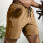 🌊Summer Specials⏰Men's Letter Print Drawstring Waist Shorts