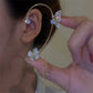 ⏳Time-Limited Special⏰Simple ear clips with butterfly and flower motifs & tassels – elegant & comfortable, no piercing required 🌸🦋