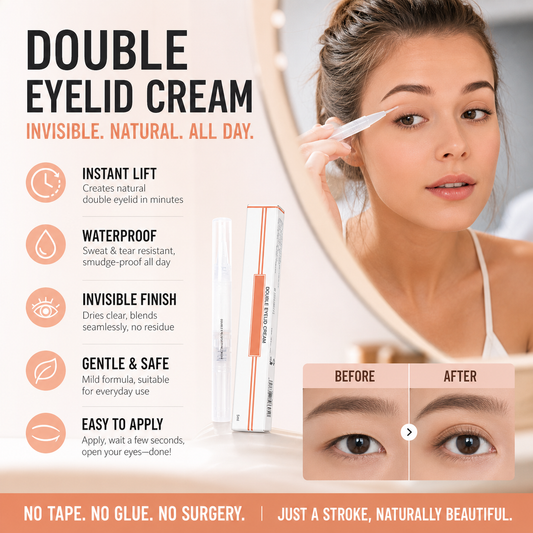 ⏳Time-Limited Special⏰Double Eyelid Defining Cream Fast-drying, invisible, waterproof – natural-looking double eyelids without tape. 🔥🌸