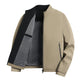 🎁Limited-time 50% sale⏳Men's Standing Collar Zipper Casual Jacket