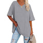 ⏳Time-Limited Special⏰Women's Casual Loose V-neck T-shirt