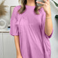 🌞2025 Summer New💕Women's Raw Edge Boxy Tee