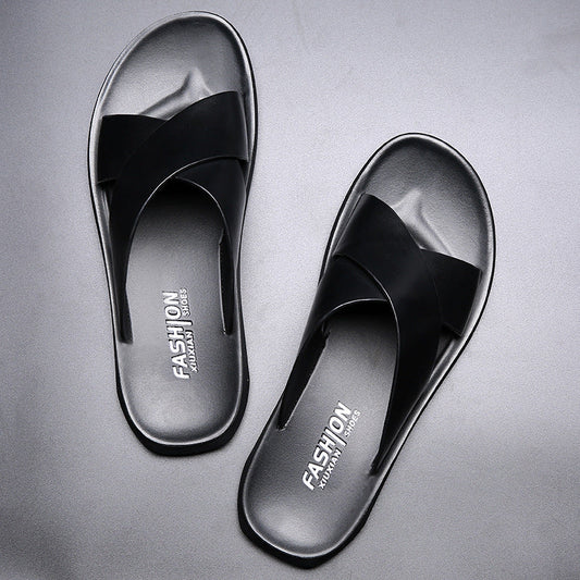 ⏳Time-Limited Special⏰ NEW MEN'S BEACH SANDALS IN GENUINE LEATHER™👞🌞