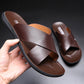 📢📢40% OFF !! ⏰ NEW MEN'S BEACH SANDALS IN GENUINE LEATHER™👞🌞