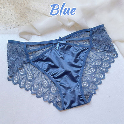 Women's Sexy Lace Sheer Panties With Plus Size