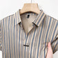 🔥Buy 2 free shipping🔥👨Men's Summer Striped Short Sleeve Shirt