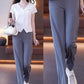 ✈️ Free Shipping📦High-waisted Flesh-concealing Thin Icy Narrow Straight-leg Pants