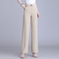 ✈️ Free Shipping📦High-waisted Flesh-concealing Thin Icy Narrow Straight-leg Pants