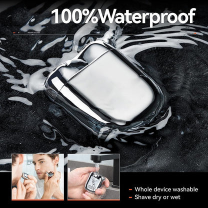 ✨HOT SALE✨2025New Upgrade Pocket Shaver USB Mini Shavers for Men Rechargeable Waterproof Compact Electric Razor for Home, Car, Travel