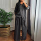 🌺HOT SALE 49% OFF🌺Hem Drawstring Top Wide-Leg Pants 2-Piece Set