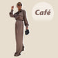 ✨New Arrival✨Women's Casual Long Sleeve Shirt and Loose Pants 2 Piece Set