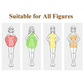 Women's Glossy Flowy Solid Color Floor-Length Dress