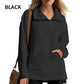 🔥🖤Early Black Friday Sale:50% OFF🔥Women’s Casual Half-zip Lapel Pullover Tops with High-low Hem
