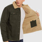 Men's Retro Western Winter Fleece Jacket