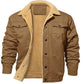 Men's Retro Western Winter Fleece Jacket