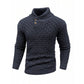 ⏳Time-Limited Special⏰Men’s Textured Stand Collar Pullover Sweater