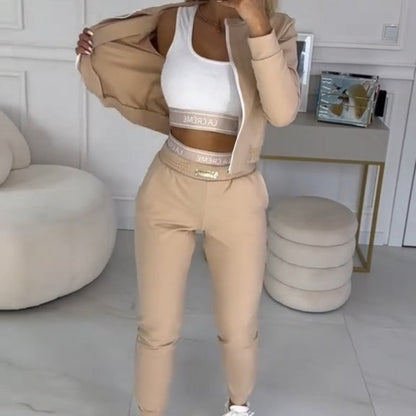 🔥New Hot Sale❤️‍🔥Women's 3-Piece Zip-Up Tracksuits