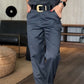 Unisex High Waist Casual Straight Blazer Pants