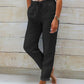 ⏳Time-Limited Special⏰Women's  Elastic Waist Cotton Linen Wide Leg Pants