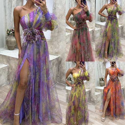 🌸Spring Specials💐 Women's Tulle Irregular Gown Dresses