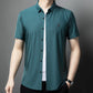 🎉🎊Men's Short Sleeve Striped Button-Down Shirt🎉🎊🌟