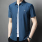 🎉🎊Men's Short Sleeve Striped Button-Down Shirt🎉🎊🌟