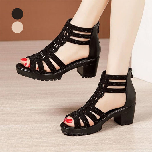 🌸Spring Specials💐 Women's Anti-Slip Peep-Toe Chunky Sandals