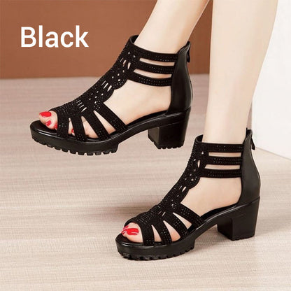 🌸Spring Specials💐 Women's Anti-Slip Peep-Toe Chunky Sandals