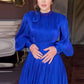 🌸Spring Specials💐 Women's Elegant Lantern Long-Sleeve Maxi Dress