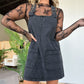🫶👇Women's Washed Denim Sleeveless Overall Dress💥