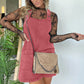 🫶👇Women's Washed Denim Sleeveless Overall Dress💥