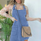 🫶👇Women's Washed Denim Sleeveless Overall Dress💥