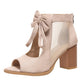 🌸Women’s Bow Open-Toe Chunky Heel Sandals💐