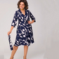 Elegant Versatile Glamorous Lapel Print Dress