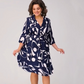 Elegant Versatile Glamorous Lapel Print Dress