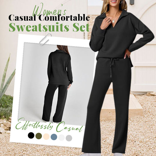 ⏳Time-Limited Special⏰ Women‘s Casual Comfortable Sweatsuits Set – Soft Fabric, Relaxed Fit & Everyday Style ✨