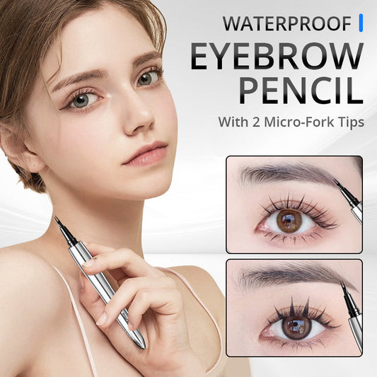 🌷Waterproof Eyebrow Pencil with 2 Micro-Fork Tips🌹🍀