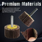 🔥🔥8PCS Flap Wheel Set with 1/4" Shank - 80/120/320 Grit