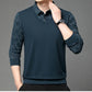 🔥🔥🔥Men's Casual Faux Two-Piece Long-Sleeve Top
