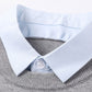 🔥🔥🔥Men's Fashion Faux Two-Piece Lapel Knit Shirt
