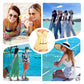 💕🌊Women‘s Steel Brace Solid Color Halter Split Bikini