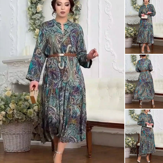 🌺Meet Summer 50% OFF🌺Women's Floral Print Dress with Pleated Hem