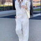 💐💐Women's Casual White Top & Pants Two-Piece Set💐💐