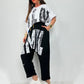 🌸🌸🌸Women's Two-Piece Casual Letter Print Outfit
