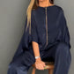 🌸Spring Specials🌸Women's Loose Solid Color Bat-Sleeved 2-Piece Set