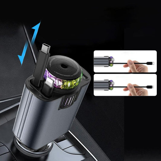 🔥2025 Hot Sale🔥5 in 1 Charger, Starlight Car Charger