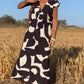🎁Mother's Day Hot Sale 63%🔥V-Neck Print Dress