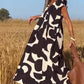 🎁Mother's Day Hot Sale 63%🔥V-Neck Print Dress