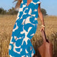 🎁Mother's Day Hot Sale 63%🔥V-Neck Print Dress