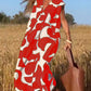 🎁Mother's Day Hot Sale 63%🔥V-Neck Print Dress